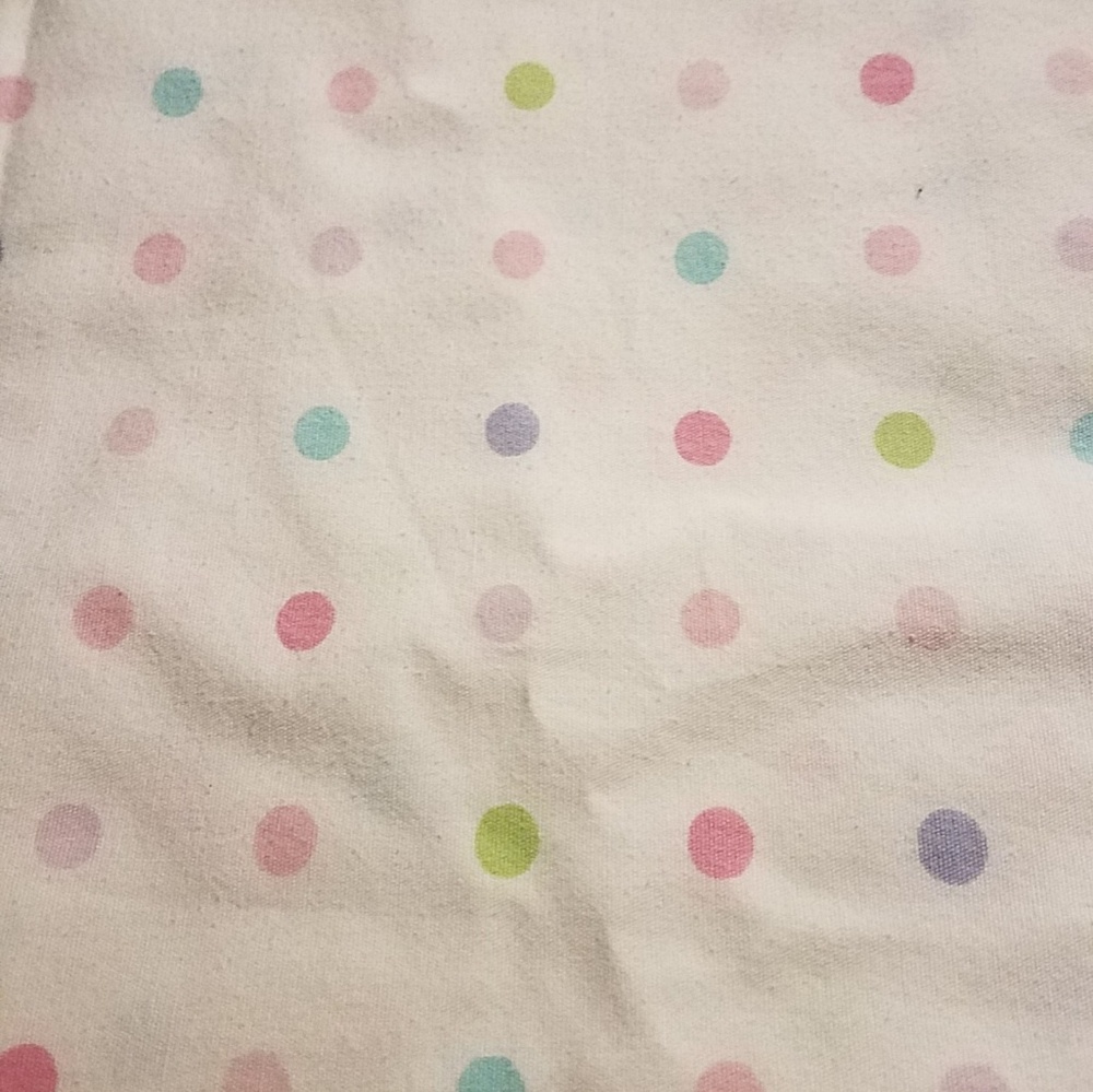 circo pastel dots single twin flat sheet
